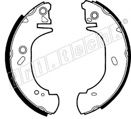 fri.tech. 17340 Brake Shoe Set